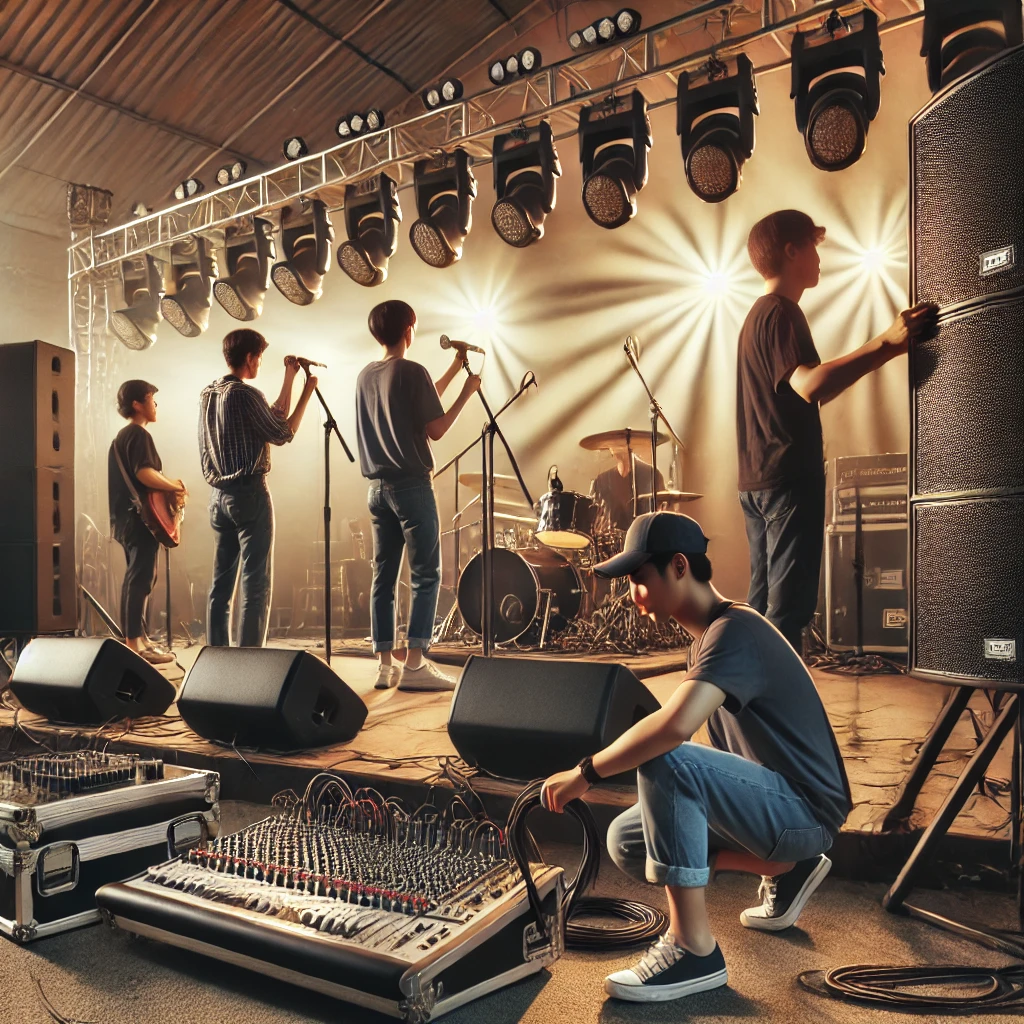 6 Powerful Steps for a Perfect PA System Setup for Your Band 1 Set up PA system for a Band